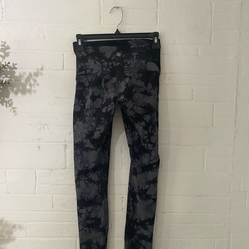 Lululemon Hi Waisted Wunder Under Shibori